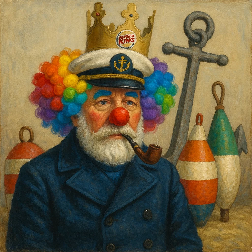 20250514_1503_Clown Captain's Anchored Adventure_simple_compose_01jv77bz5tfgqb6mmvq9e30kr8.webp